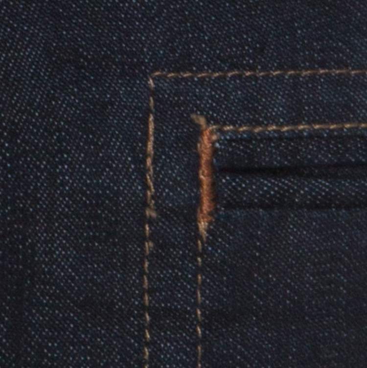 Pre Owned Barbara Bui Indigo Denim Low Rise Flared Jeans S 