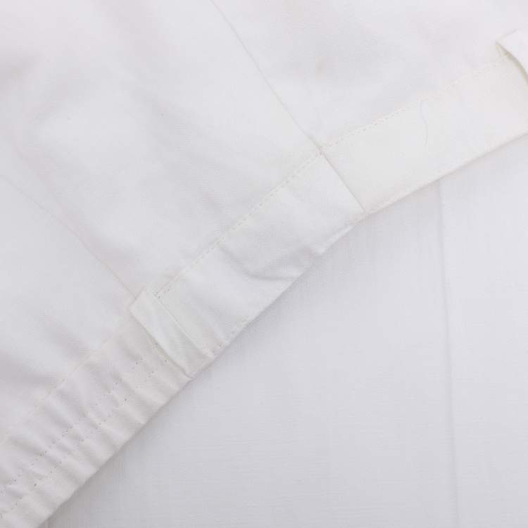 Pre Owned Basler White Linen Trousers XXXL
