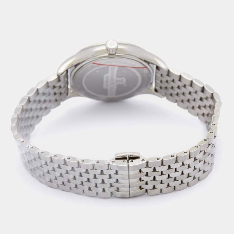 Pre Owned Bernhard H. Mayer Mother of Pearl Diamond Stainless Steel Muses Ladies Women's Wristwatch 36 mm