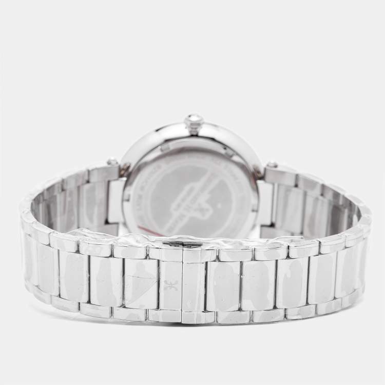 Pre Owned Bernhard H. Mayer Silver Stainless Steel Aurora Women's Wristwatch 40 mm