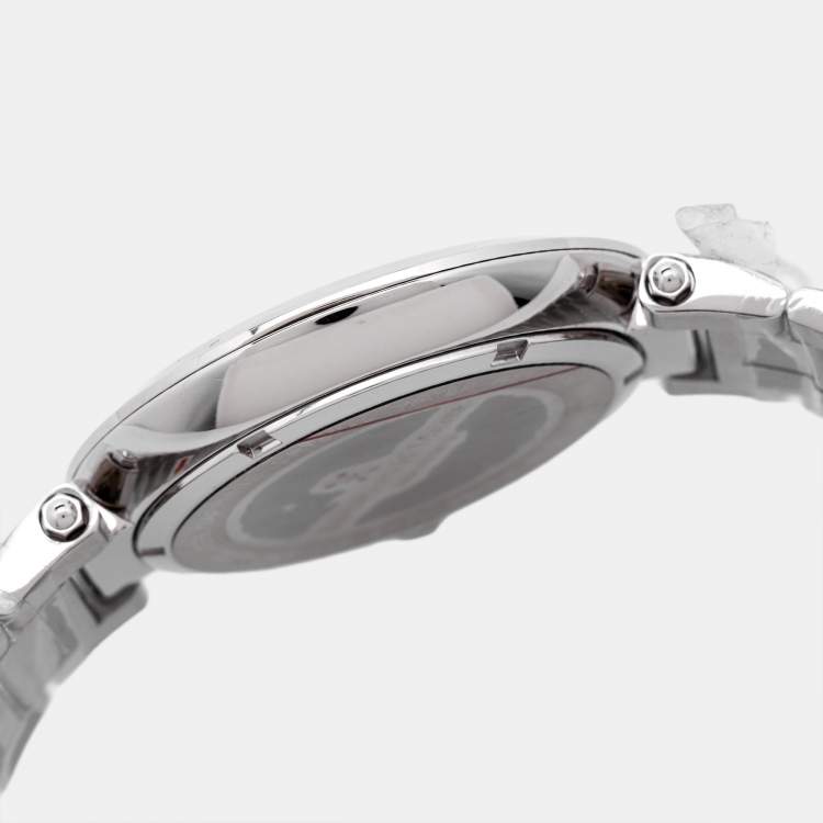 Pre Owned Bernhard H. Mayer Silver Stainless Steel Aurora Women's Wristwatch 40 mm