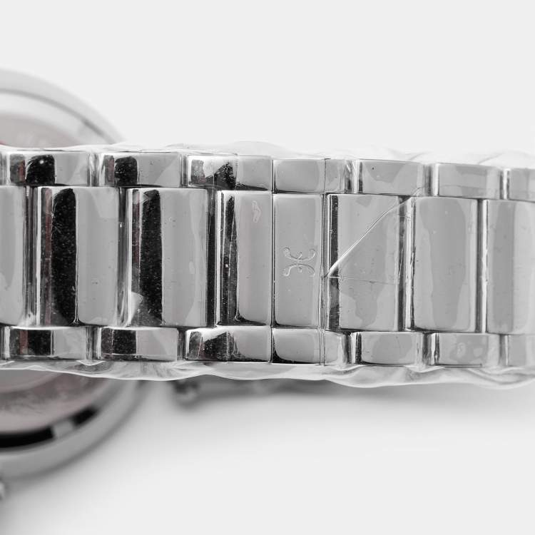 Pre Owned Bernhard H. Mayer Silver Stainless Steel Aurora Women's Wristwatch 40 mm