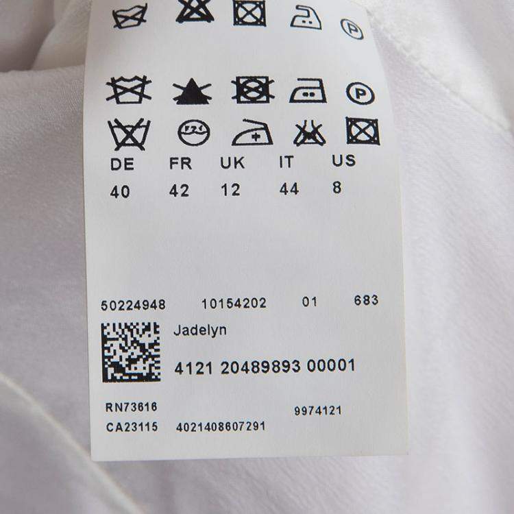 Pre Owned Boss By Hugo Boss Pale Pink  Jadelyn Blazer M