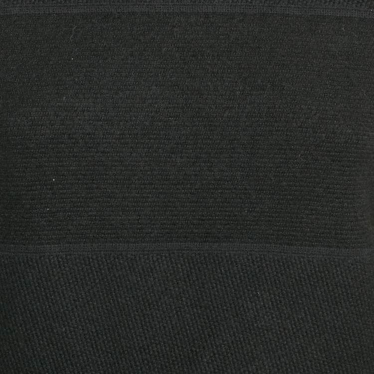 Pre Owned Boss by Hugo Boss Grey Wool Blend Regular Fit Sweatshirt XL