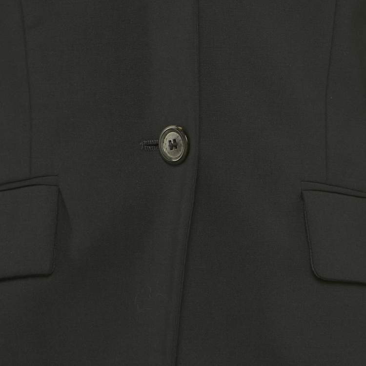 Pre Owned Boss by Hugo Boss Black Wool Jaden Blazer & Tuliana 2 Pants XS