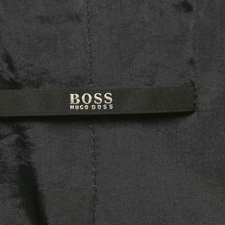 Pre Owned Boss by Hugo Boss Black Wool Jaden Blazer & Tuliana 2 Pants XS