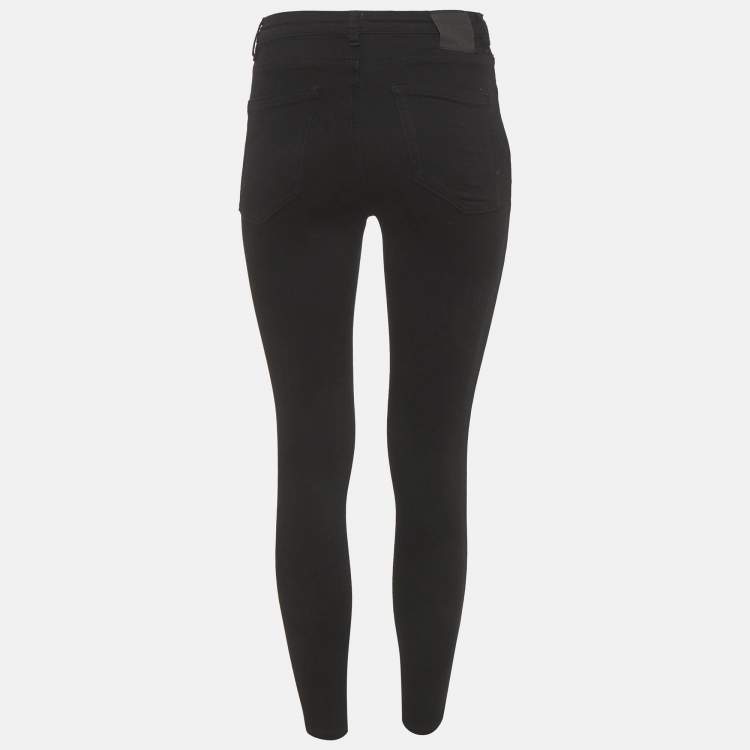 Pre Owned Boss By Hugo Boss Black Denim Super Skinny Maye Jeans S