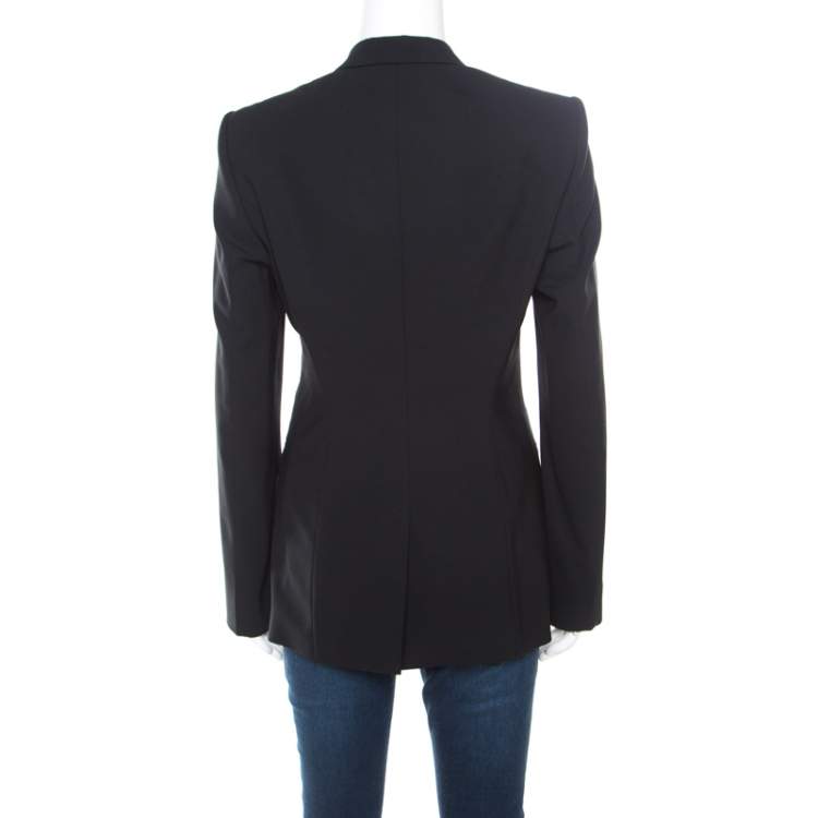 Pre Owned Boss By Hugo Boss Black Two Button Tailored Blazer M