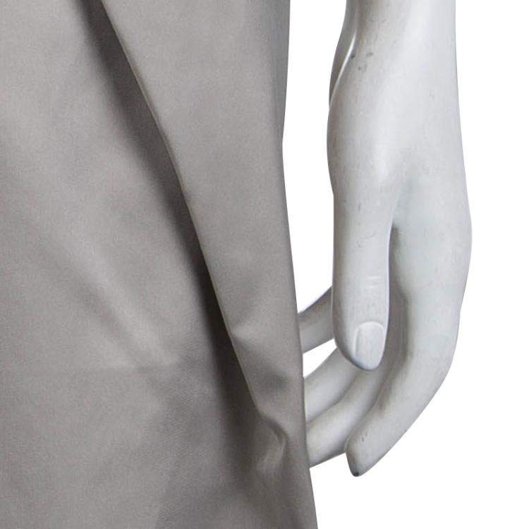 Pre Owned Boss by Hugo Boss Grey Straight Fit Skirt S