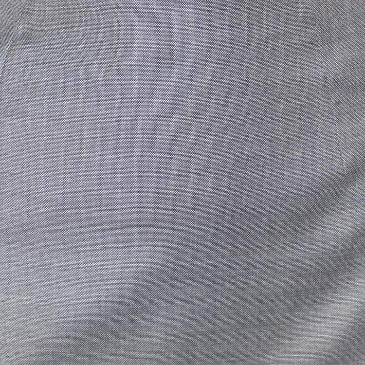 Pre Owned Boss By Hugo Boss Grey Virgin Wool Pencil Skirt XS