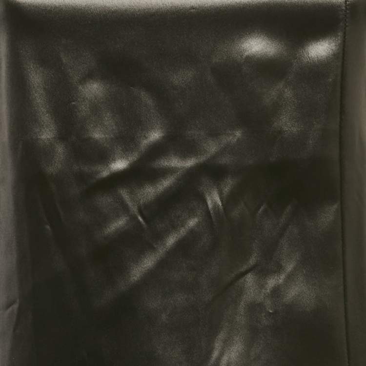 Pre Owned Bottega Veneta Black Leather Tank Dress XS