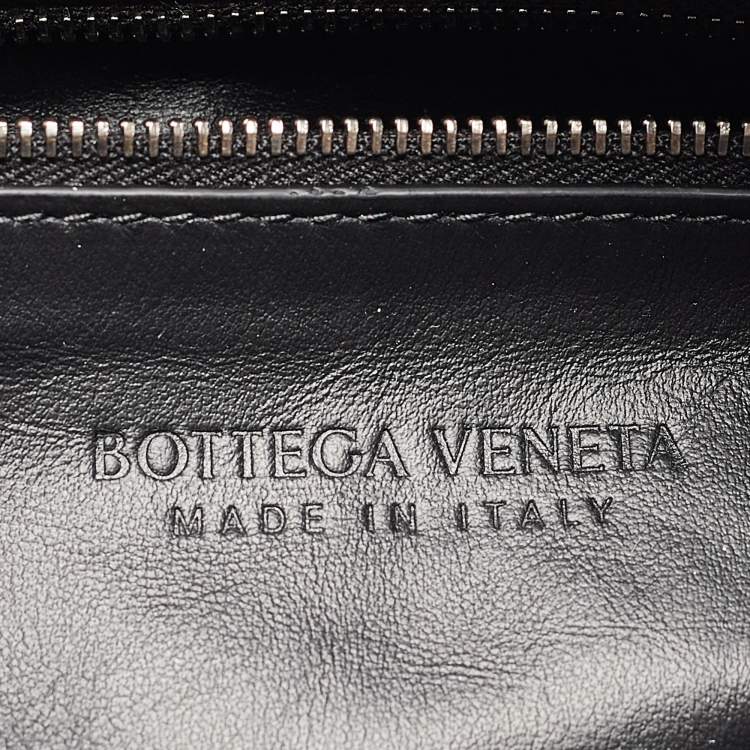 Pre Owned Bottega Veneta Black Intrecciato Leather Classic Jodie Hobo