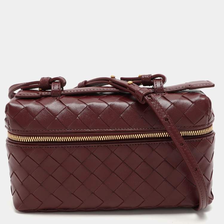Bottega Veneta Barolo Intrecciato Leather Bang Bang