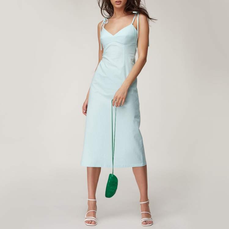 Pre Owned Bottega Veneta Green Intrecciato Leather Extra Mini The Pouch