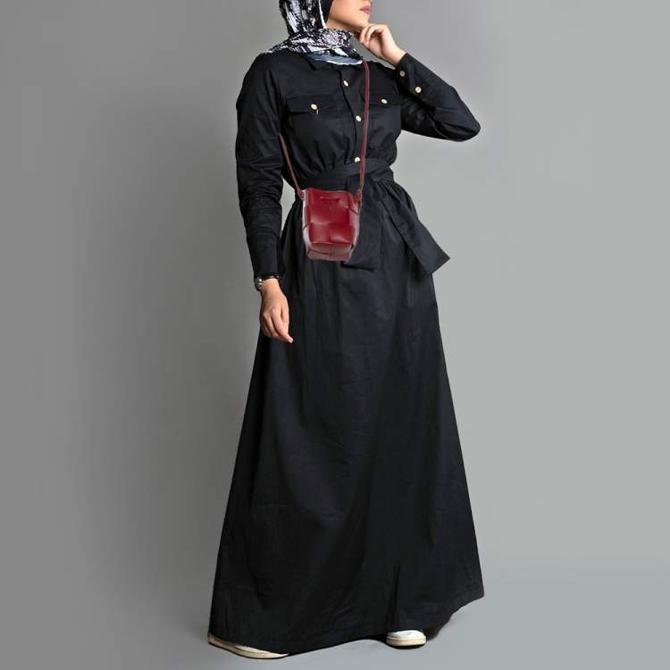 مملوكة مسبقًا Bottega Veneta Red Intreccio Leather Mini Cassette Bucket Bag