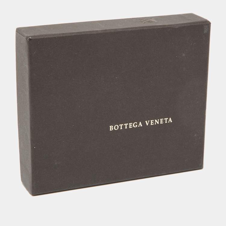 Pre Owned Bottega Veneta Green Intrecciato Leather Double Knot Bracelet M