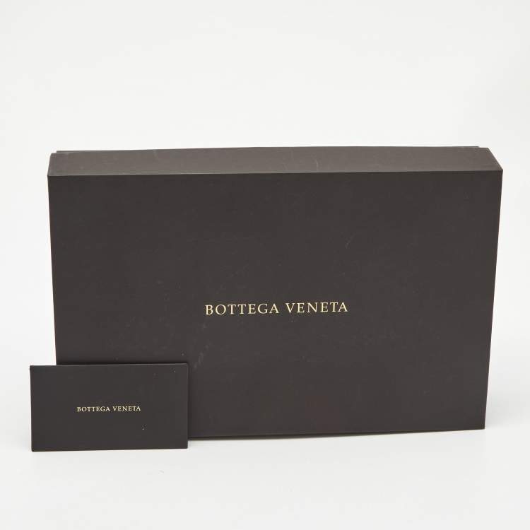 Pre Owned Bottega Veneta Blue Maxi Intrecciato Leather Wide Waist Belt 80 CM