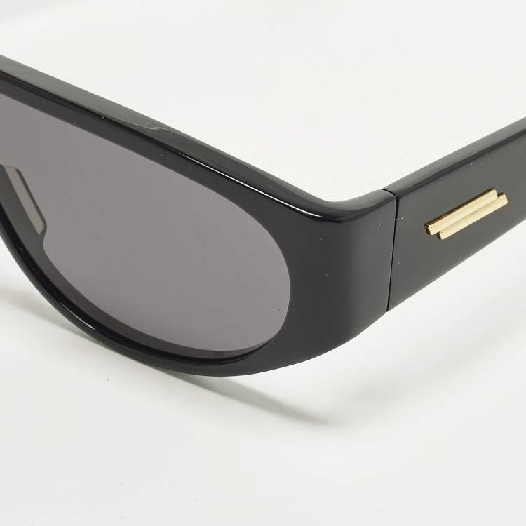 Pre Owned Bottega Veneta Black BV1027S Unapologetic Sunglasses