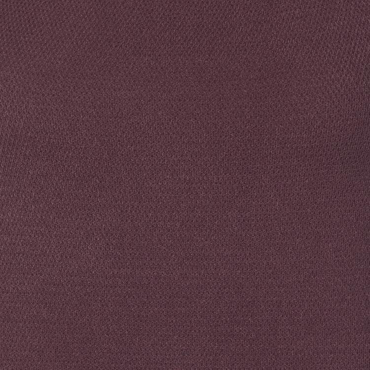 مملوكة مسبقًا Bottega Veneta Purple Rib Knit Midi Dress XS