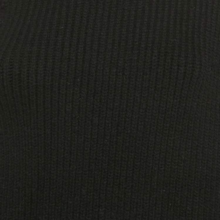 مملوكة مسبقًا فستان بوتيغا فينيتا محاك مضلع أسود مقطوع ميني مقاس صغير