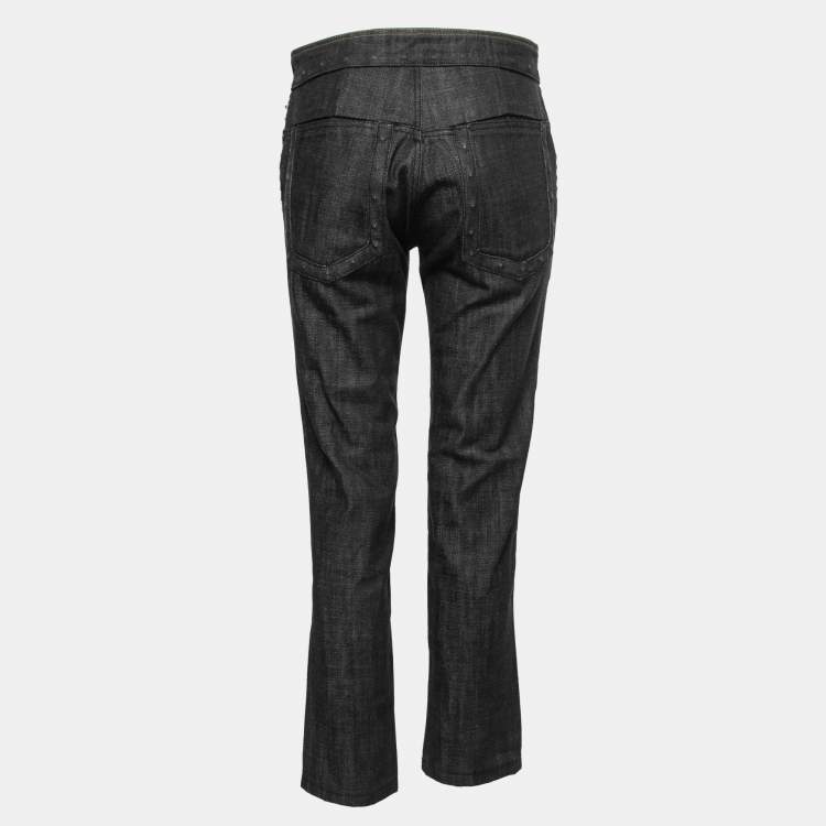 Bottega Veneta Black Denim Jeans S Waist 30