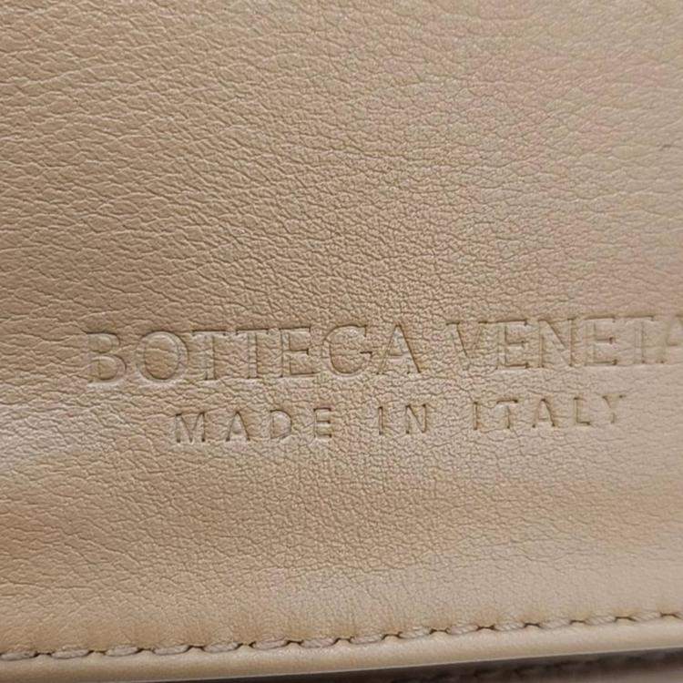 Pre Owned  Bottega Veneta Beige Leather BV Twist Bag