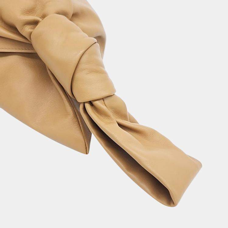 Pre Owned  Bottega Veneta Beige Leather BV Twist Bag