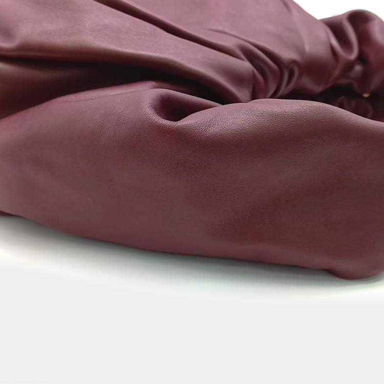 Pre Owned Bottega Veneta Burgundy The Shoulder Pouch