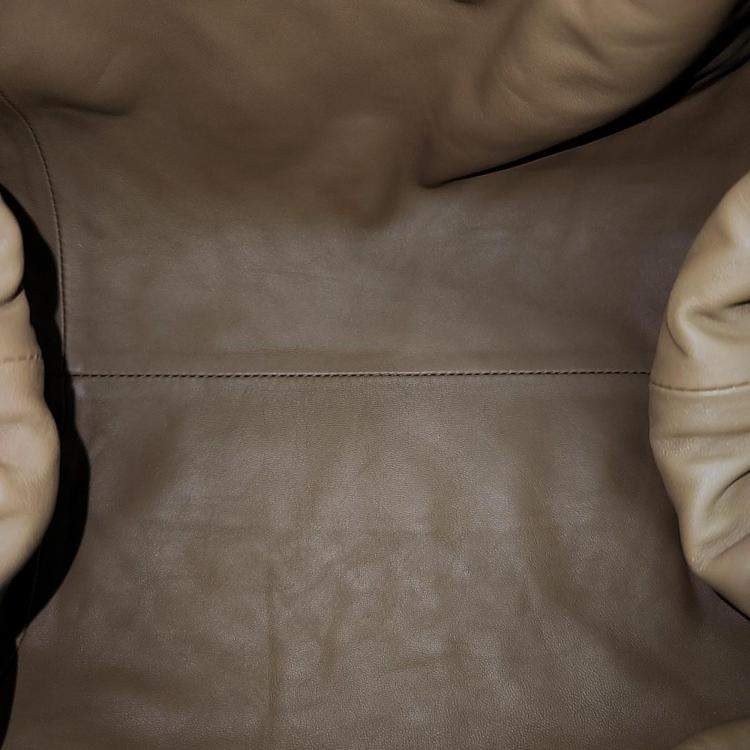 Pre Owned Bottega Veneta Mash Butter Calf Pouch