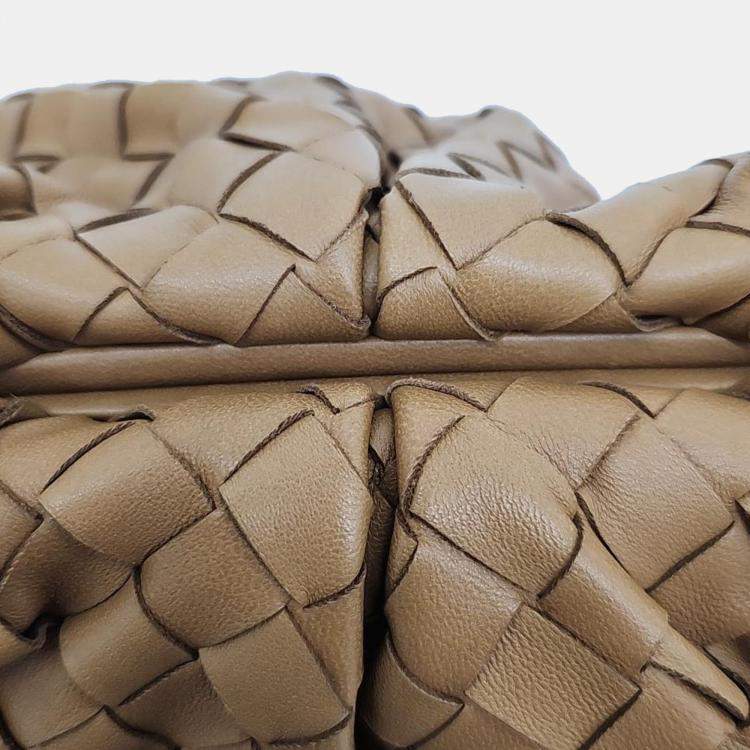 Pre Owned Bottega Veneta Mash Butter Calf Pouch