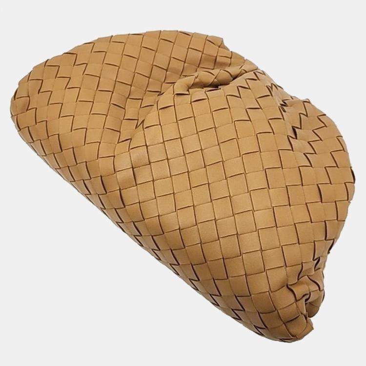 Pre Owned Bottega Veneta Mash Butter Calf Pouch