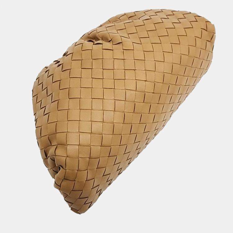 Pre Owned Bottega Veneta Mash Butter Calf Pouch