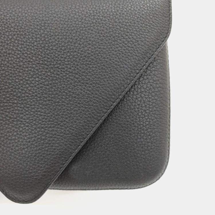 Pre Owned Bottega Veneta Black Leather Mount Shoulder Bag