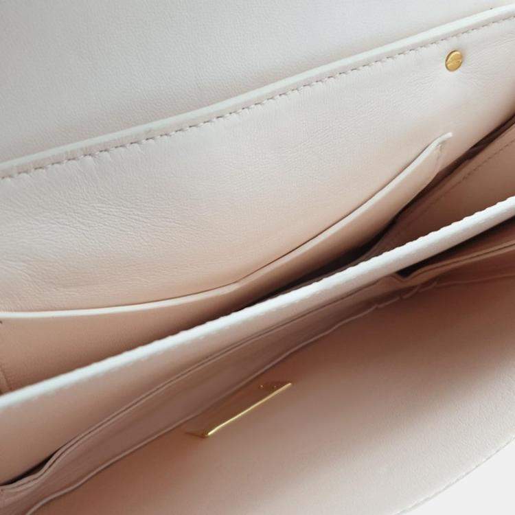 Pre Owned Bottega Veneta Pink Leather Mount Shoulder Bag