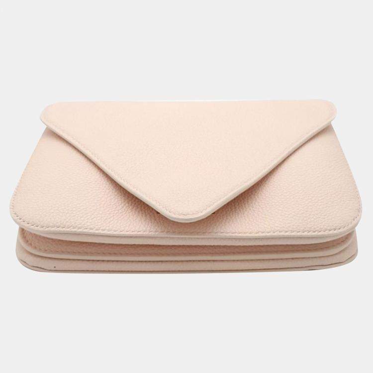 Pre Owned Bottega Veneta Pink Leather Mount Shoulder Bag