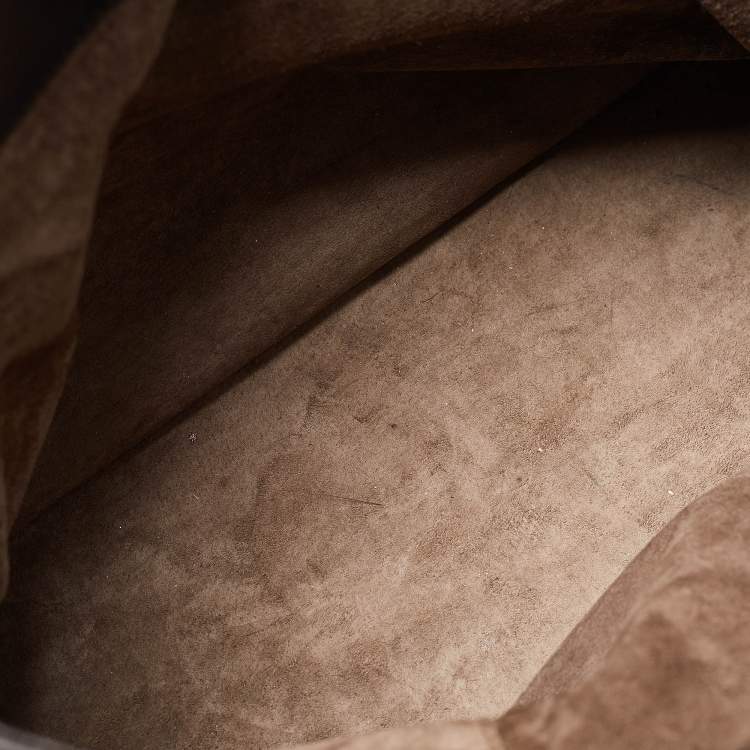 مملوكة مسبقًا Bottega Veneta Dark Brown Intrecciato Leather Medium Roma Tote