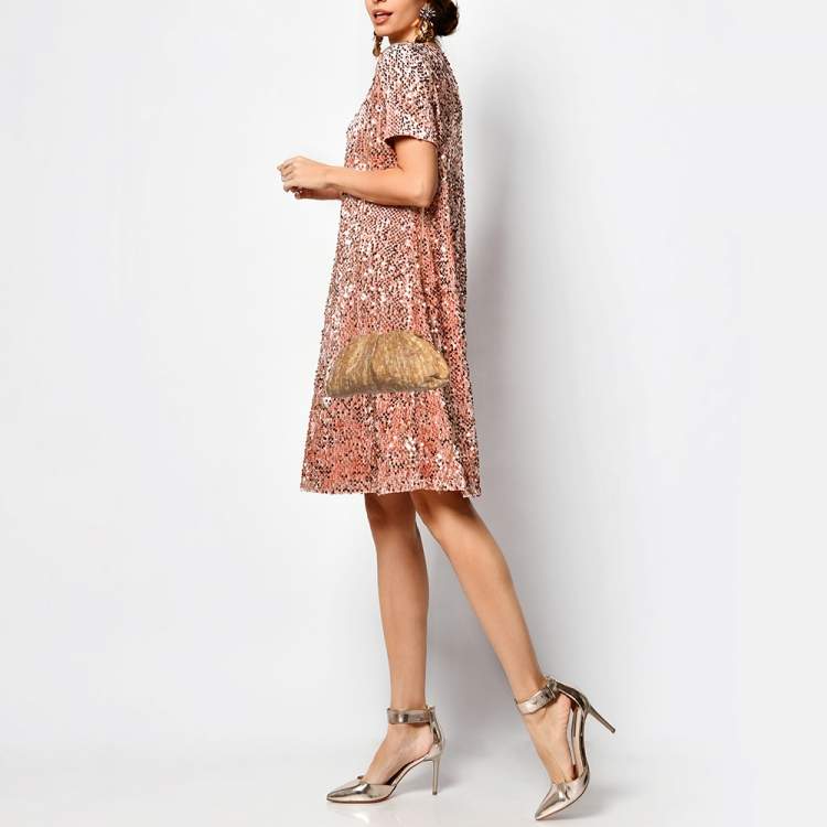Pre Owned Bottega Veneta Beige Cork Mini The Pouch Bag