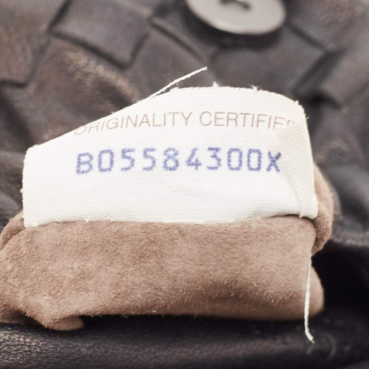 مملوكة مسبقًا Bottega Veneta Black Intrecciato Leather Belt Bag