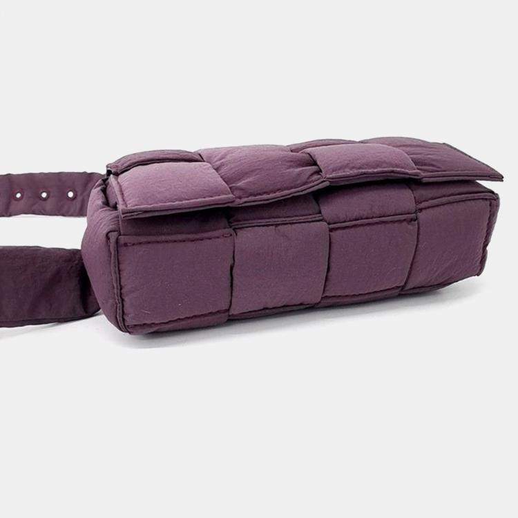Pre Owned Bottega Veneta Padded Tech Mini Cassette Bag