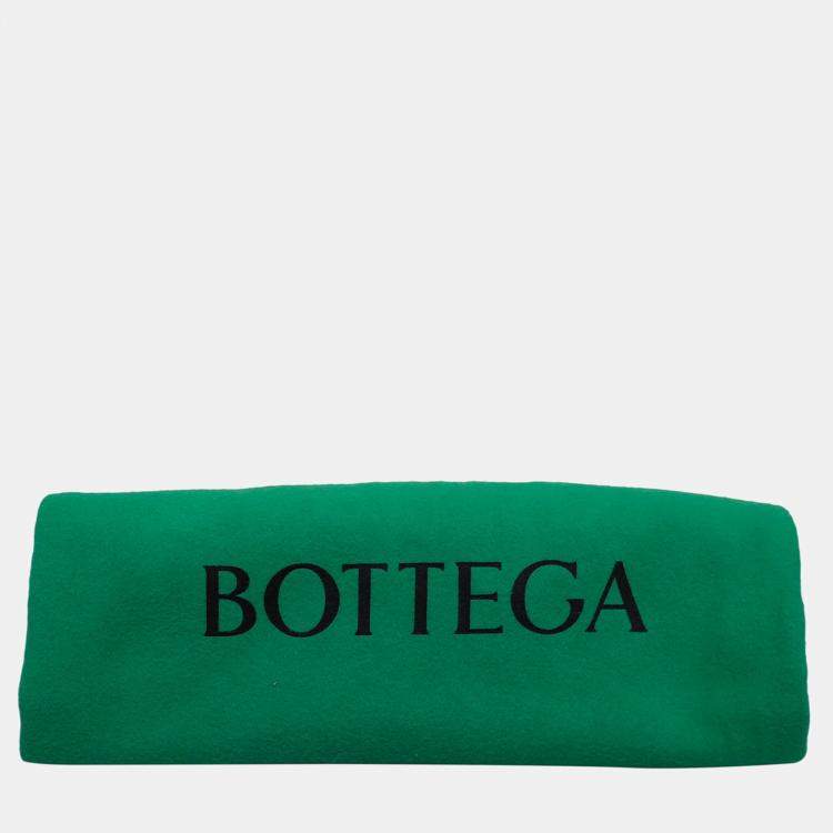 Pre Owned Bottega Veneta Orange Leather Mini Jodie Shoulder Bag