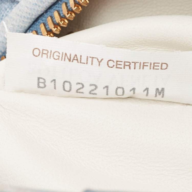Pre Owned Bottega Veneta Blue Denim Effect Intrecciato Leather Mini Jodie Hobo