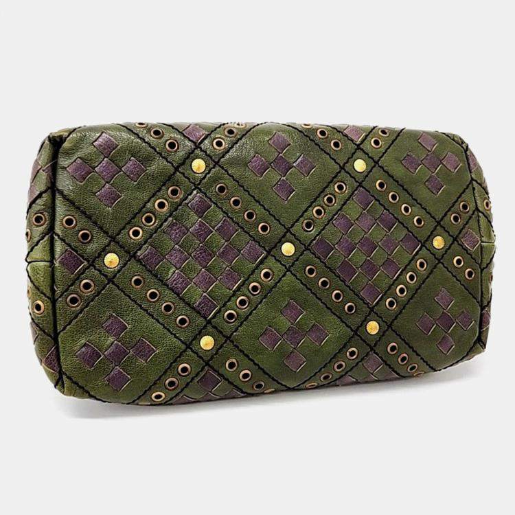 Pre Owned Bottega Veneta Chain Tote Bag