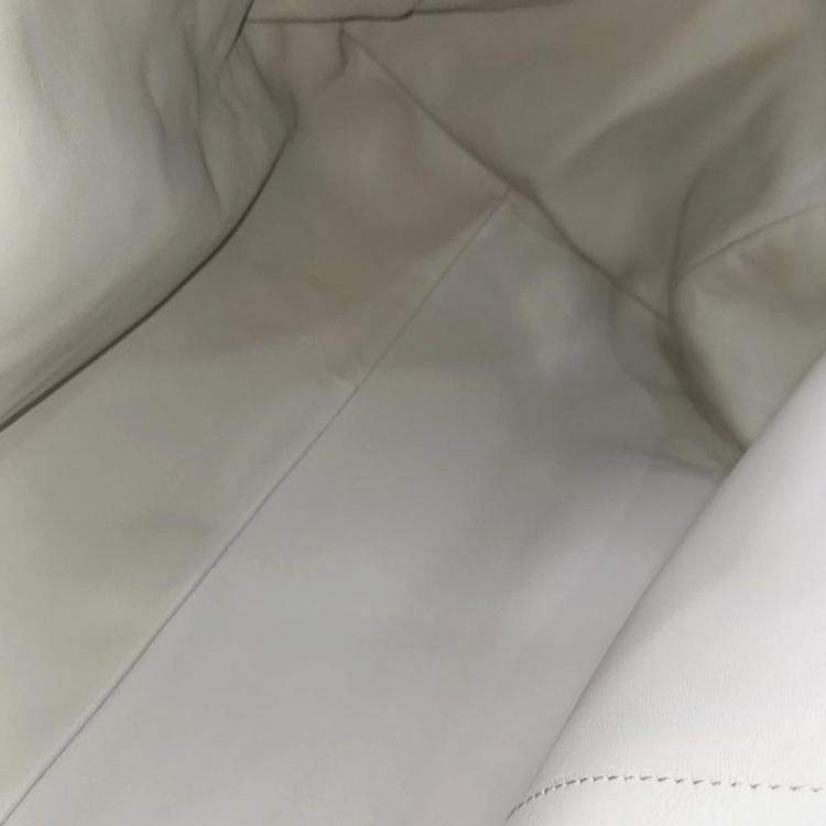 Pre Owned Bottega Veneta suede tote bag