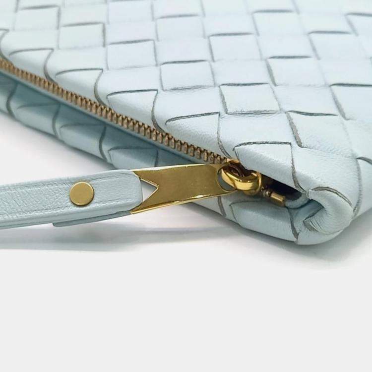 Pre Owned Bottega Veneta mesh clutch