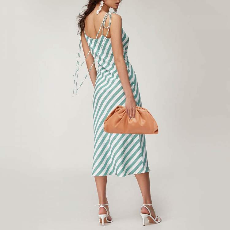 Pre Owned Bottega Veneta Brown Leather The Pouch Clutch