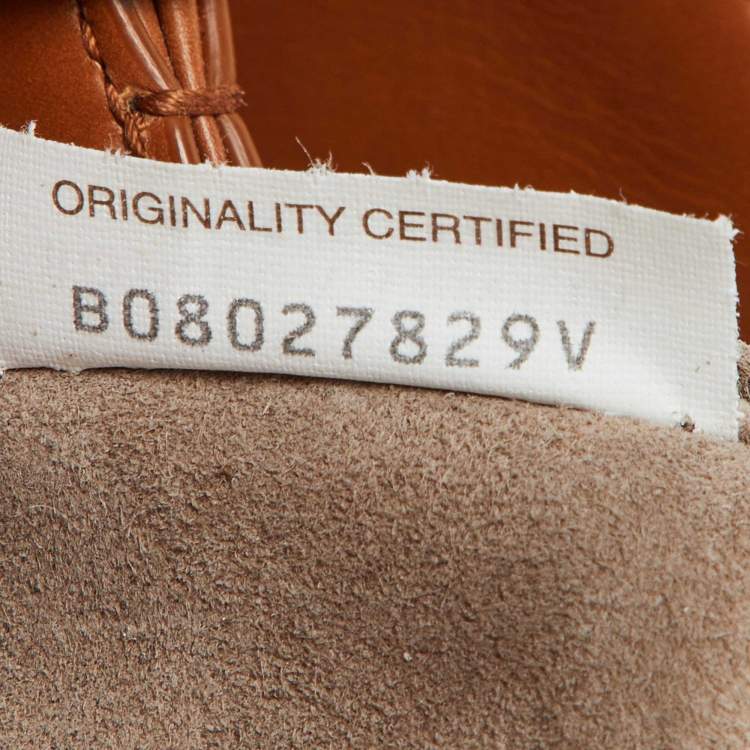 Pre Owned Bottega Veneta Brown Intrecciato Leather Roma Mini Tote