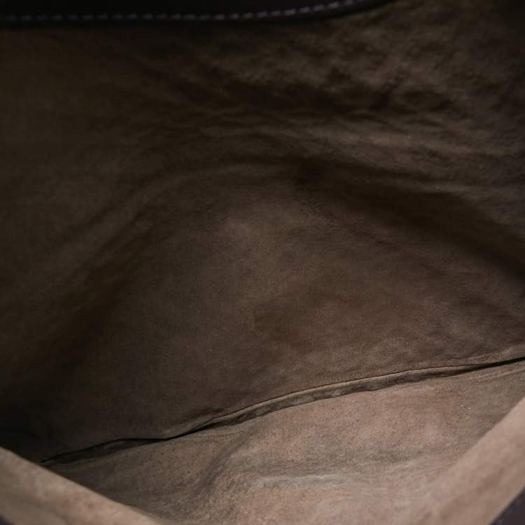 Pre Owned Bottega Veneta Mauve Intrecciato Leather Twist Lock Flap Clutch