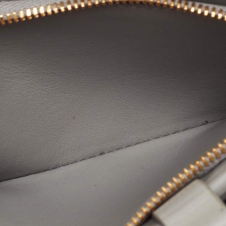 Pre Owned Bottega Veneta Grey Intrecciato Leather French Wallet