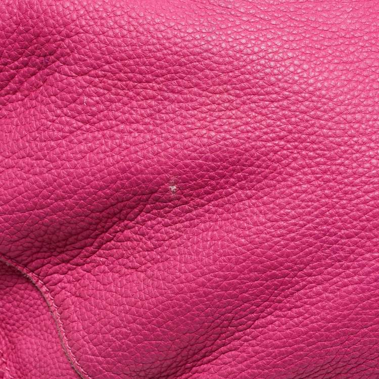 Pre Owned Bottega Veneta Pink Intrecciato Leather Cervo Hobo
