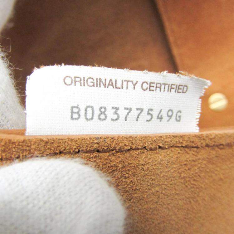 Pre Owned Bottega Veneta Camel Leather Palmerath Angle Shoulder Bag